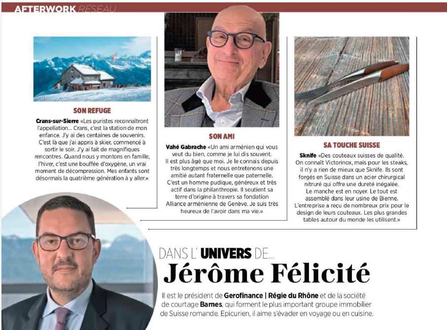 PME Magazine: Dans l'univers de Jérôme Félicité