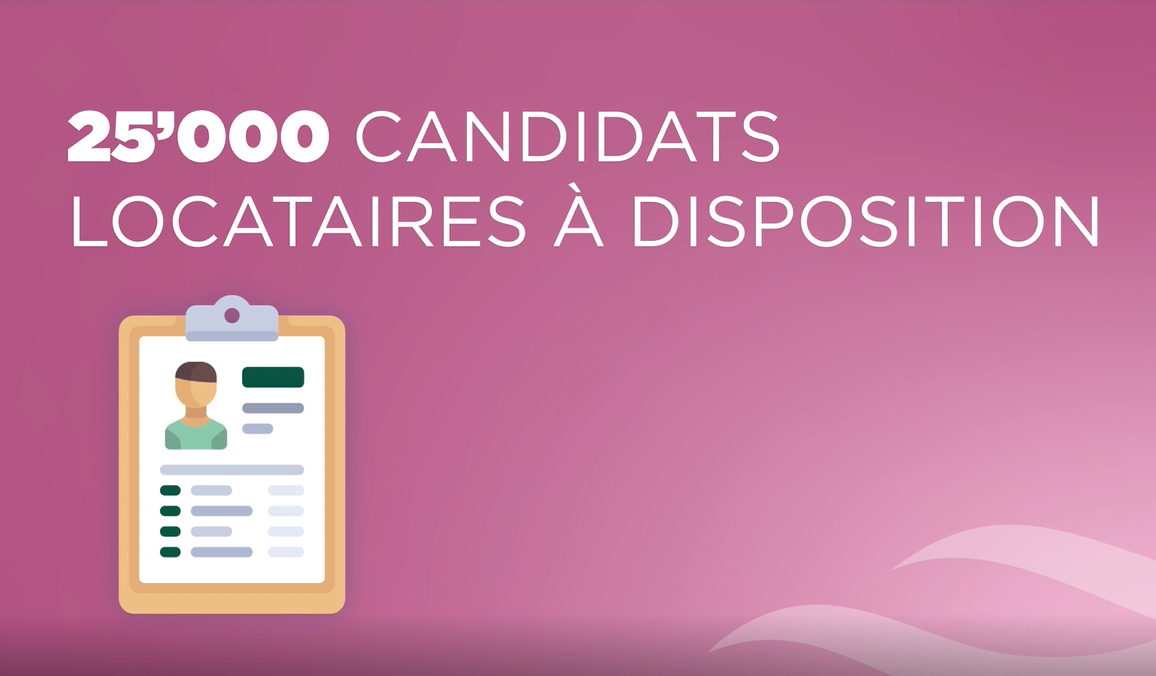 25'000 candidats locataires