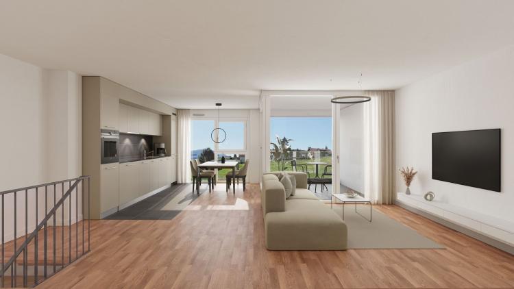 Duplex de 3.5 pièces neuf | Gare Velâdzo | Châtel-St-Denis