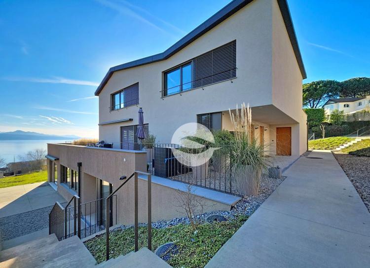 Superbe vue lac dans un cadre résidentiel