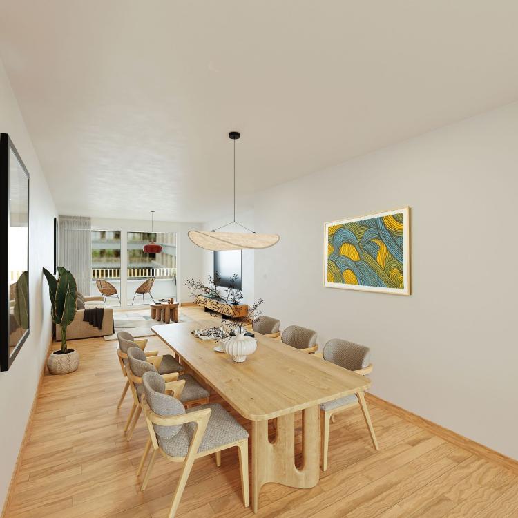 Sur plan uniquement - Grand 5 pièces traversant aux Acacias