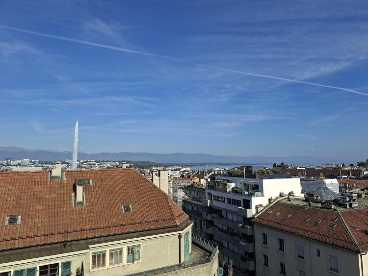 Magnifique appartement en attique au coeur des Eaux-Vives