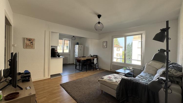 Appartement de 3 pièces au 2ème étage dans le centre de Lausanne